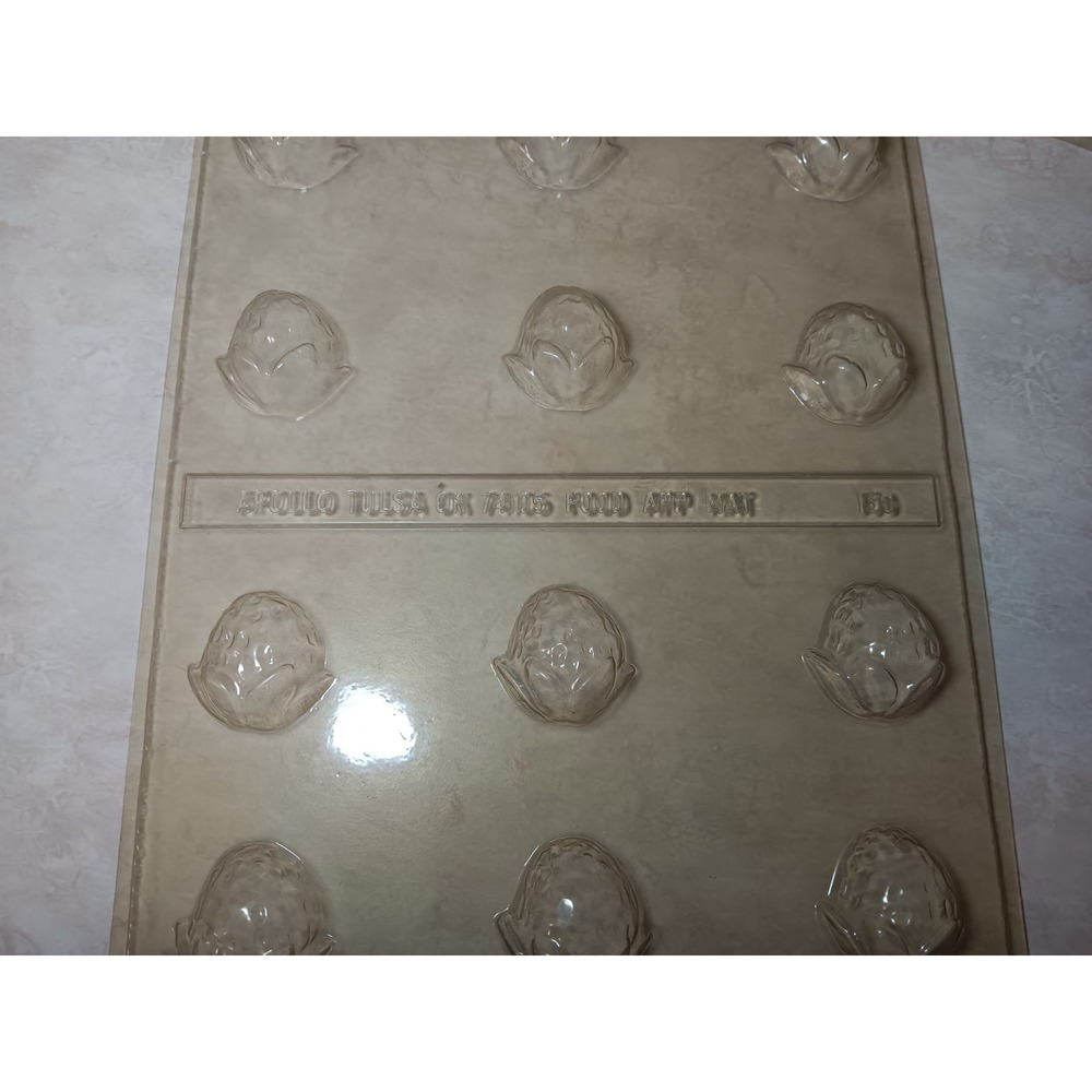 Vtg Apollo Chocolate Molds Strawberries and Sunflowers Strawberry Fields Bakery - Picture 4 of 6